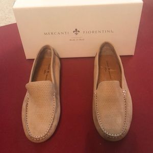 Mercanti Fiorentini nubuck leather loafers